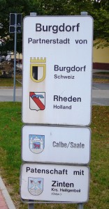 Burgdorfs Partnerstädte / Patenschaft