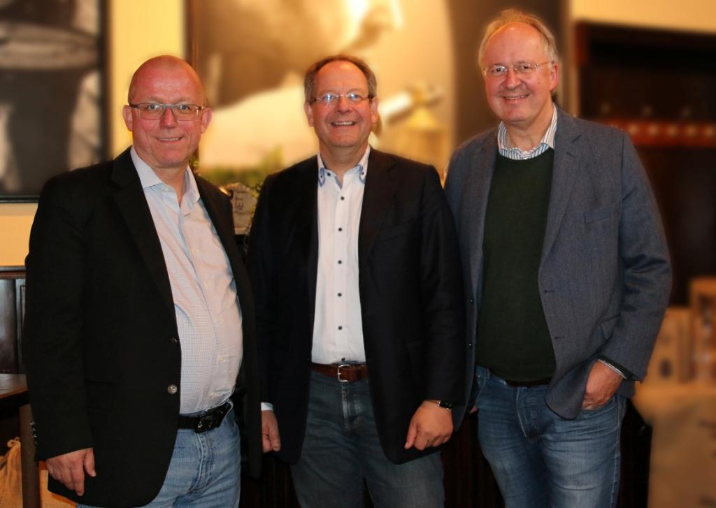 Thomas Dreeskornfeld, Mario Gawlik und Dr. Karl-Heinz Vehling.