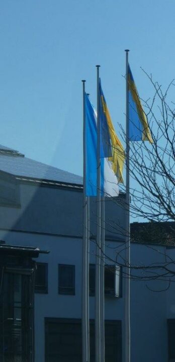 flagge für die ukraine