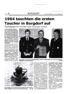40 Jahre Tauchergruppe Burgdorf 2004 pdf