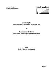 karlspreis 2025 rede koenig felipe pdf
