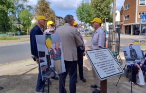 Austausch am Kreisel