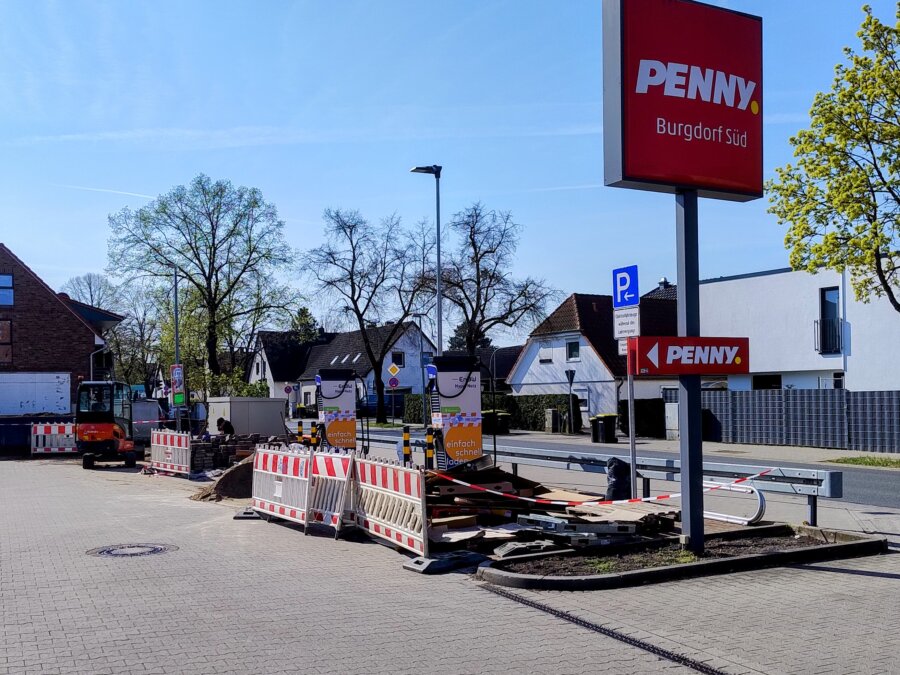 E Ladesaeulen an der Immenser Strasse E-Ladestation Burgdorf Immenser Straße